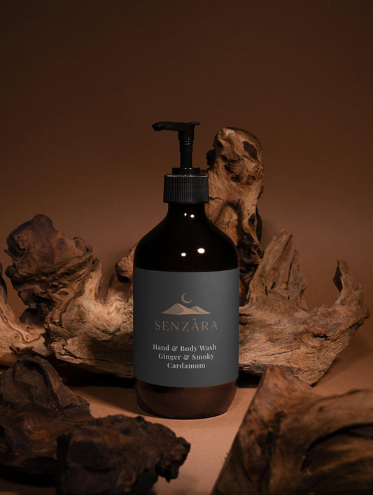 Hand & Body Wash, Ginger & Smoky Cardamom