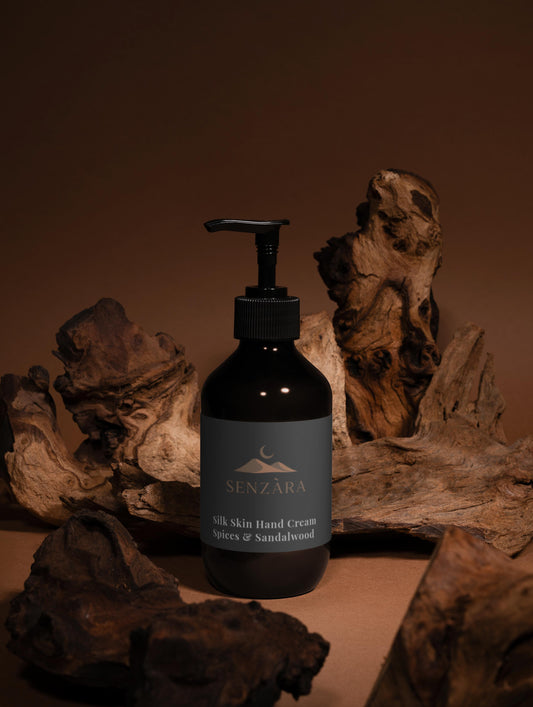 Silk Skin Hand Cream, Spices & Sandalwood - 270 ml